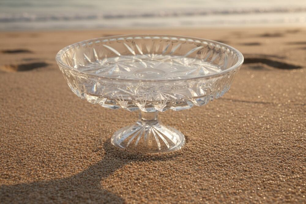 Vintage Cake Plate or Candy Dish
